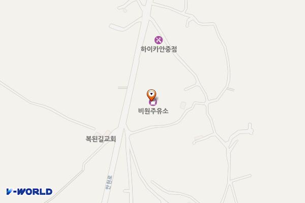 비원주유소 위치 지도 — 경기도 평택시 현덕면 안현로 238