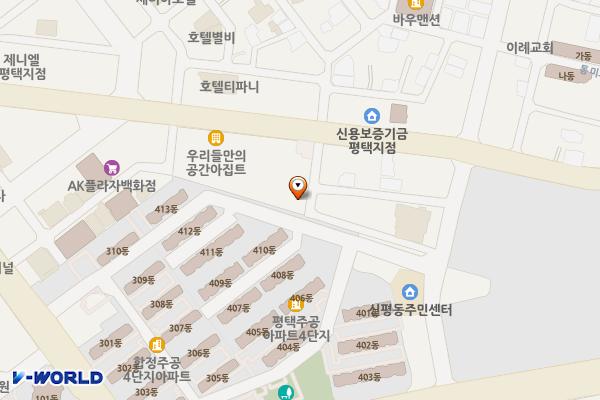 합정 공영주차장 위치 지도 — 경기도 평택시 평택3로17번길 27(합정동)