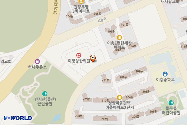 보람플러스 1동 위치 지도 — 경기도 평택시 이충로 35번길 24