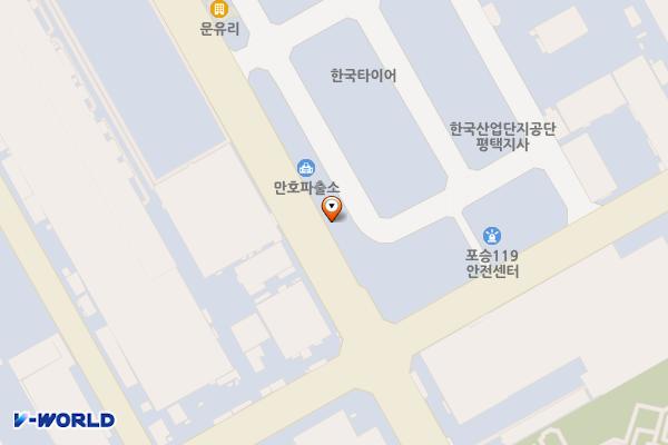 평원주유소 위치 지도 — 경기도 평택시 포승읍 평택항로 158