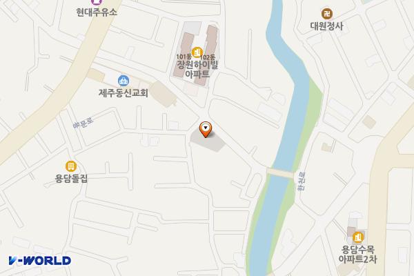 용담이동 2690-19 위치 지도 — 제주특별자치도 제주시 용담이동 2690-19