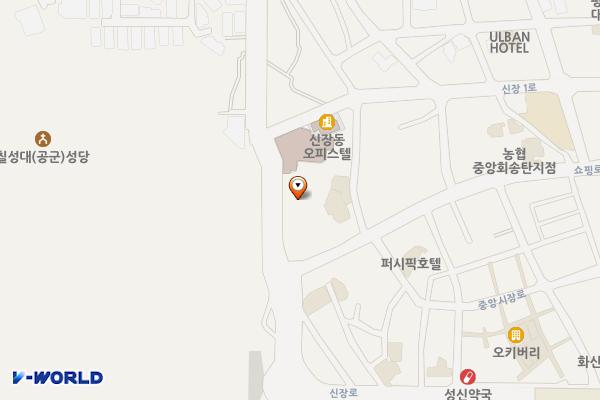 신장쇼핑몰 제3공영주차장 위치 지도 — 경기도 평택시 신장로 64-1(신장동)