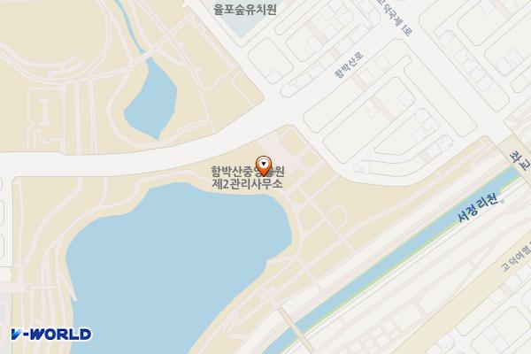 함박산중앙공원(음악분수) 위치 지도 — 경기도 평택시 함박산로 59