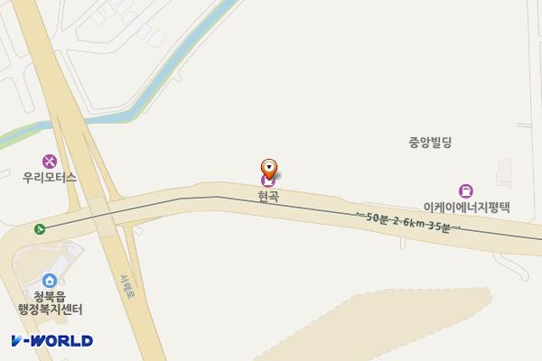 주식회사현곡 위치 지도 — 경기도 평택시 청북읍 청원로 27