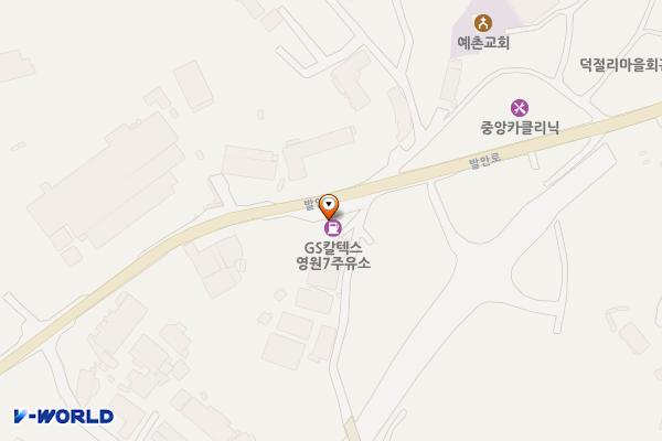 영원7주유소 위치 지도 — 경기도 평택시 서탄면 발안로 1102