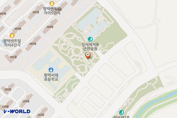 상서재서초근린 위치 지도 — 경기도 평택시 상서재로2길 89