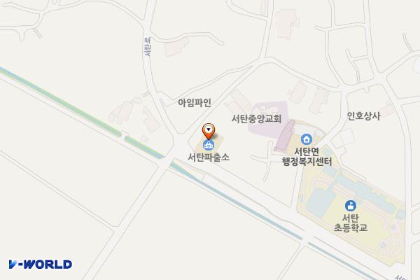 서탄파출소 위치 지도 — 경기도 평택시 서탄면 서탄로 280