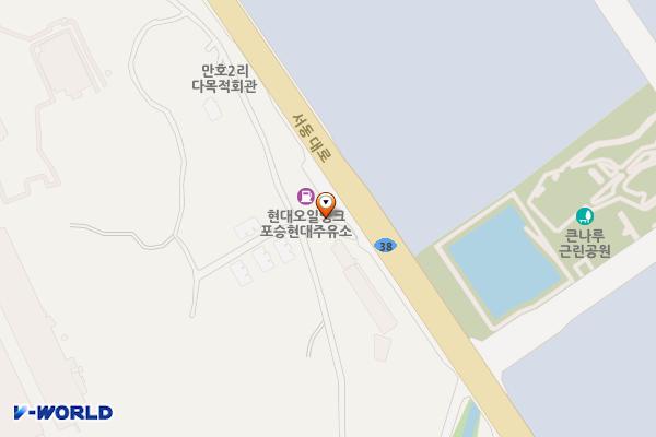 두바이주유소 위치 지도 — 경기도 평택시 포승읍 서동대로 713
