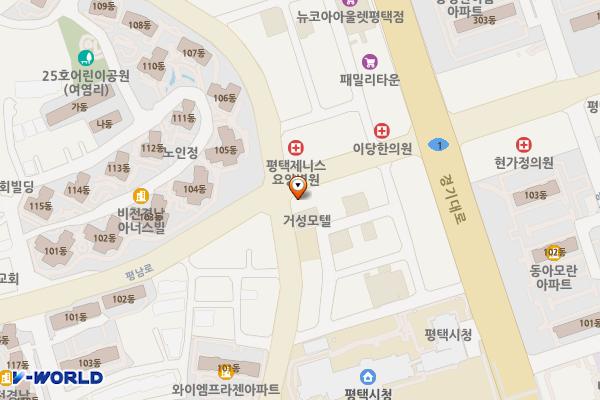 전진빌딩(비전) 위치 지도 — 경기도 평택시 평택5로 88