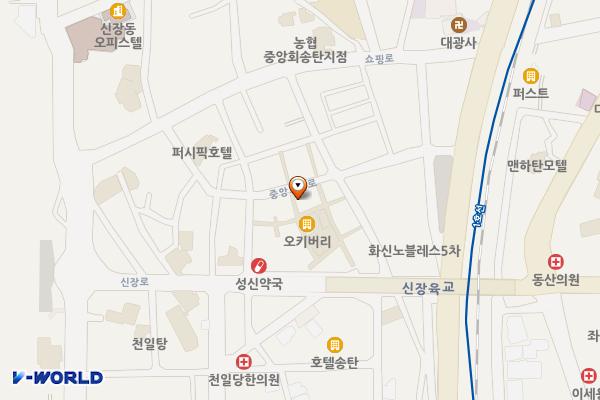 평택국제중앙시장 고객센터 화장실 위치 지도 — 경기도 평택시 중앙시장로 16