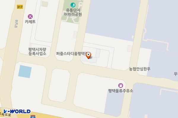 평택도시공사 사옥 위치 지도 — 경기도 평택시 도일유통길 25