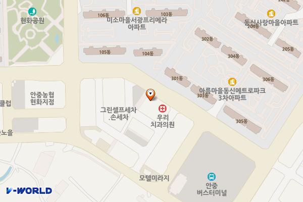 동흥빌딩 위치 지도 — 경기도 평택시 안중읍 안현로서8길 23