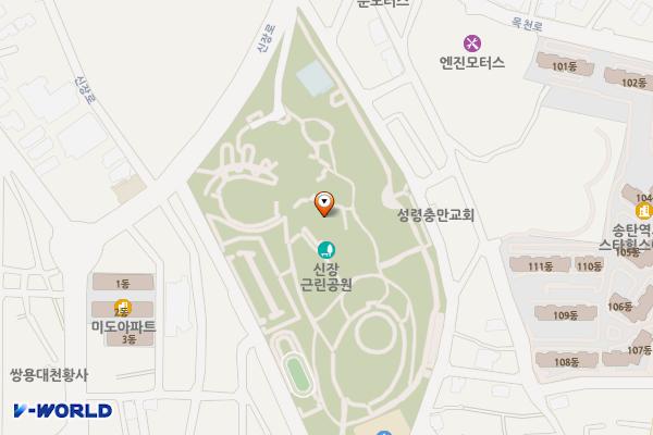 신장근린공원 위치 지도 — 경기도 평택시 신장동 370-2