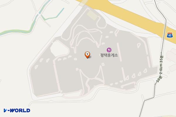 평택복합휴게소 평택(제천방향)주유소 위치 지도 — 경기도 평택시 청북읍 평택제천고속도로 6