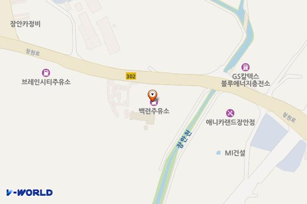 백련주유소 위치 지도 — 경기도 평택시 청원로 1394