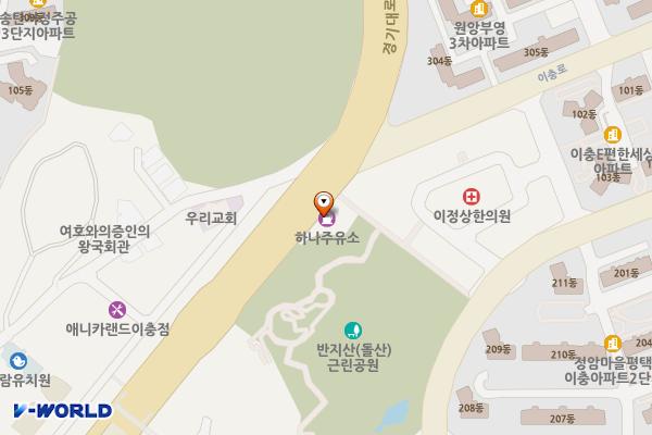 하나주유소 위치 지도 — 경기도 평택시 경기대로 1280