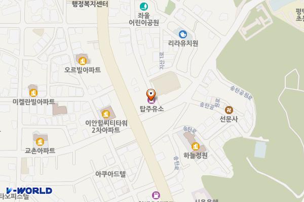 탑주유소 위치 지도 — 경기도 평택시 송탄로 354