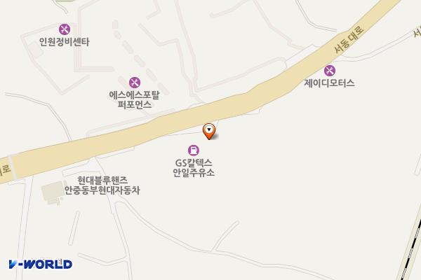 오성주유소 위치 지도 — 경기도 평택시 안중읍 서동대로 1736