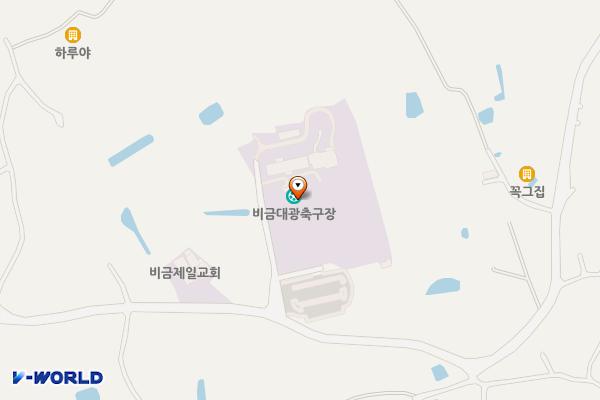 이세돌바둑기념관 주차장 위치 지도 — 전남광주통합특별시 신안군 비금면 지당리 1007-1번지
