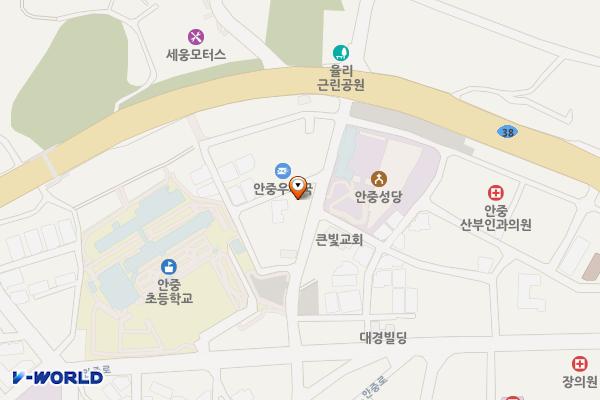 안중제일신협 안중지점 위치 지도 — 경기도 평택시 안중읍 안중로99번길 15
