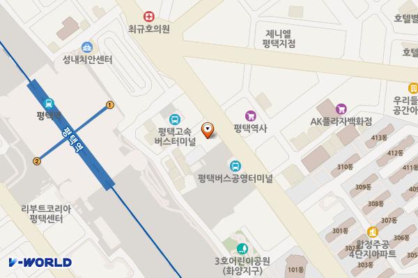 교보생명빌딩 위치 지도 — 경기도 평택시 평택로 37