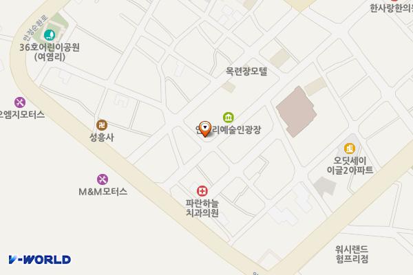 안정쇼핑몰 예술인 광장 위치 지도 — 경기도 평택시 팽성읍 안정쇼핑로 11, 안정쇼핑몰예술인광장