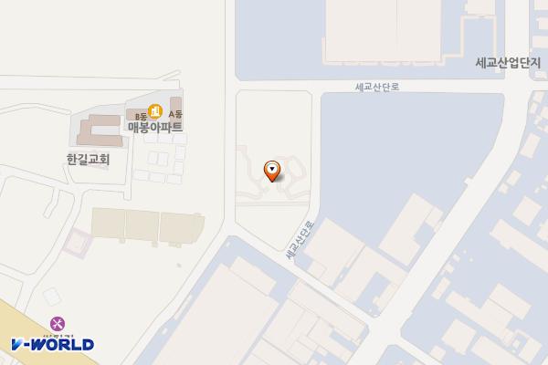 평택공단 근린공원 위치 지도 — 경기도 평택시 세교산단로 21-19