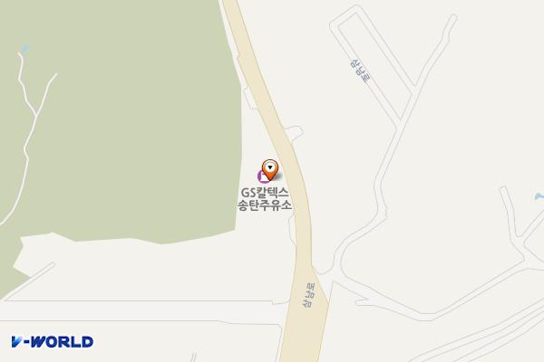 뉴송탄주유소 위치 지도 — 경기도 평택시 삼남로 445