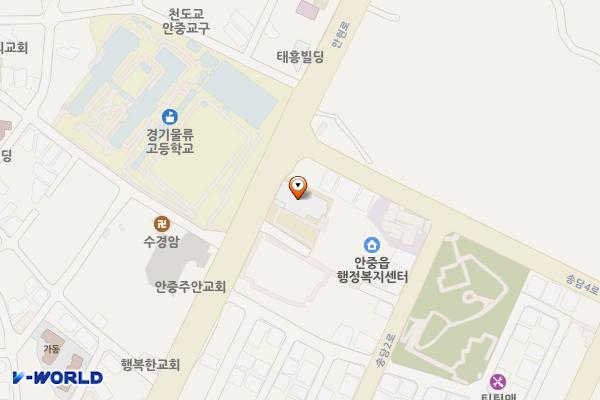 안중읍 행정복지센터 화장실 2층 위치 지도 — 경기도 평택시 안중읍 안현로 400