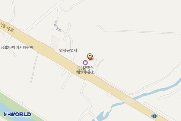 동양산업㈜직영해안주유소 위치 지도 — 경기도 평택시 포승읍 서동대로 376