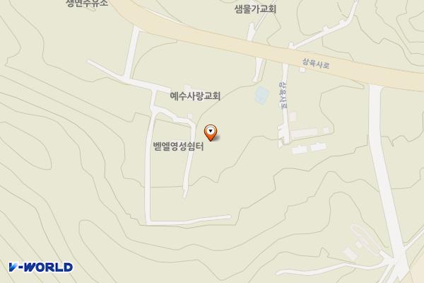 봄비문학관 위치 지도 — 경기도 동두천시 삼육사로1126번길 15-7 (생연동)