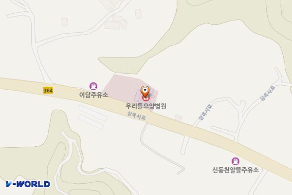이담장례 위치 지도 — 경기도 동두천시 삼육사로 747