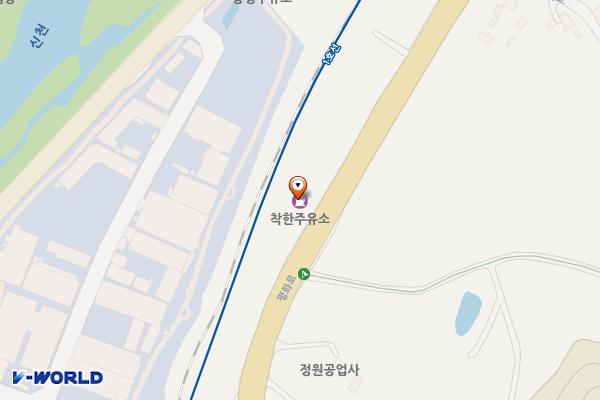 착한주유소 위치 지도 — 경기도 동두천시 평화로 2817