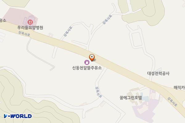 신동천주유소 위치 지도 — 경기도 동두천시  삼육사로 770