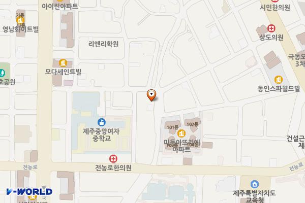 남성로22길 50, 54 위치 지도 — 제주특별자치도 제주시 남성로22길 50