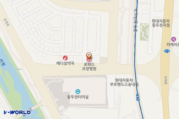 엔하임요양병원 위치 지도 — 경기도 동두천시 평화로2169번길 22