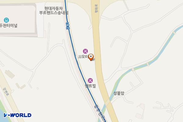 장미주유소 위치 지도 — 경기도 동두천시 평화로 2149