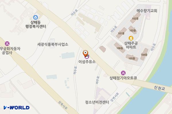 이섬주유소 위치 지도 — 경기도 동두천시 어수로 30