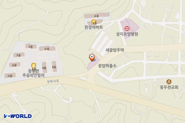 동두천제일요양병원 위치 지도 — 경기도 동두천시 광암로 7