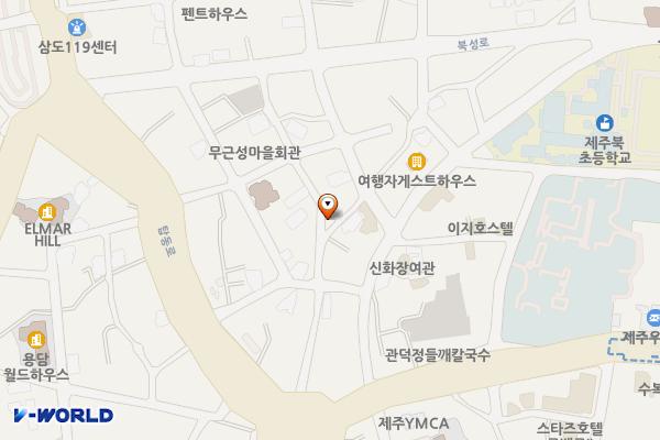 무근성5길 18 위치 지도 — 제주특별자치도 제주시 무근성5길 18