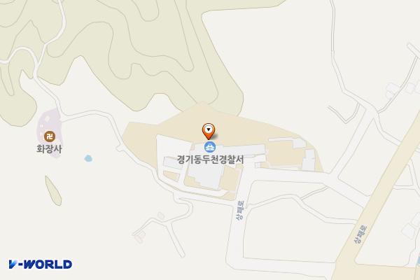 동두천경찰서 화장실 위치 지도 — 경기도 동두천시 상패로 89