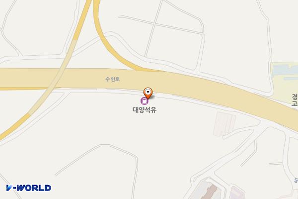 지에스칼텍스(주) 국도주유소 위치 지도 — 경기도 안산시 상록구 수인로 647