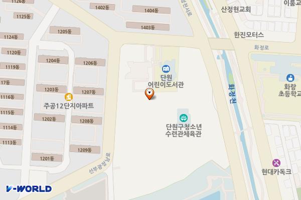 안산시육아종합지원센터 화장실 위치 지도 — 경기도 안산시 단원구 선부광장남로 140