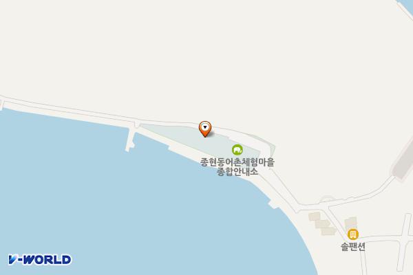 종현어촌체험휴양마을 화장실 위치 지도 — 경기도 안산시 단원구 구봉길 240