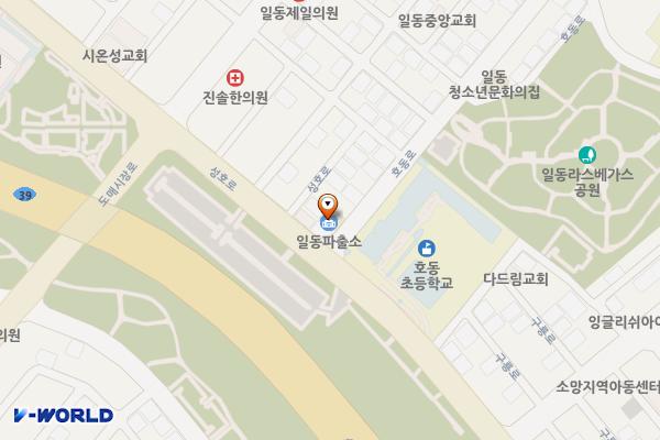 일동파출소 화장실 위치 지도 — 경기도 안산시 상록구 호동로 118