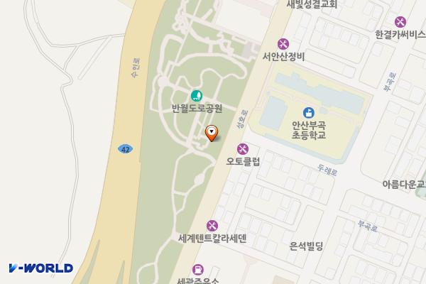 부곡종합사회복지관 화장실 위치 지도 — 경기도 안산시 상록구 성호로 303