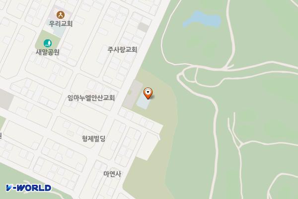 부곡생활체육관 화장실 위치 지도 — 경기도 안산시 상록구 정재로 62