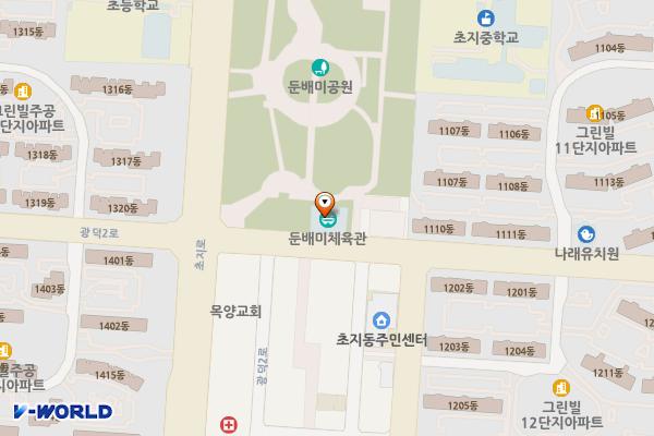 둔배미체육관 화장실 위치 지도 — 경기도 안산시 단원구 광덕2로 55