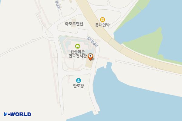 탄도항 공중화장실 (안산시) 위치 지도 — 경기도 안산시 단원구 대부황금로 5-8