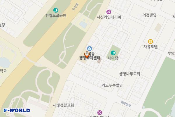 부곡동 행정복지센터 화장실 위치 지도 — 경기도 안산시 상록구 성호로 326